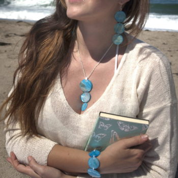 Turquoise Surf Ocean Shell Set.